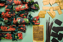 Load image into Gallery viewer, Set of Kaneo reusable crackers with gold crowns and lettering to be personalised
