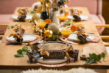 Load image into Gallery viewer, Luxury xmas cracker in leopard print with cocktails
